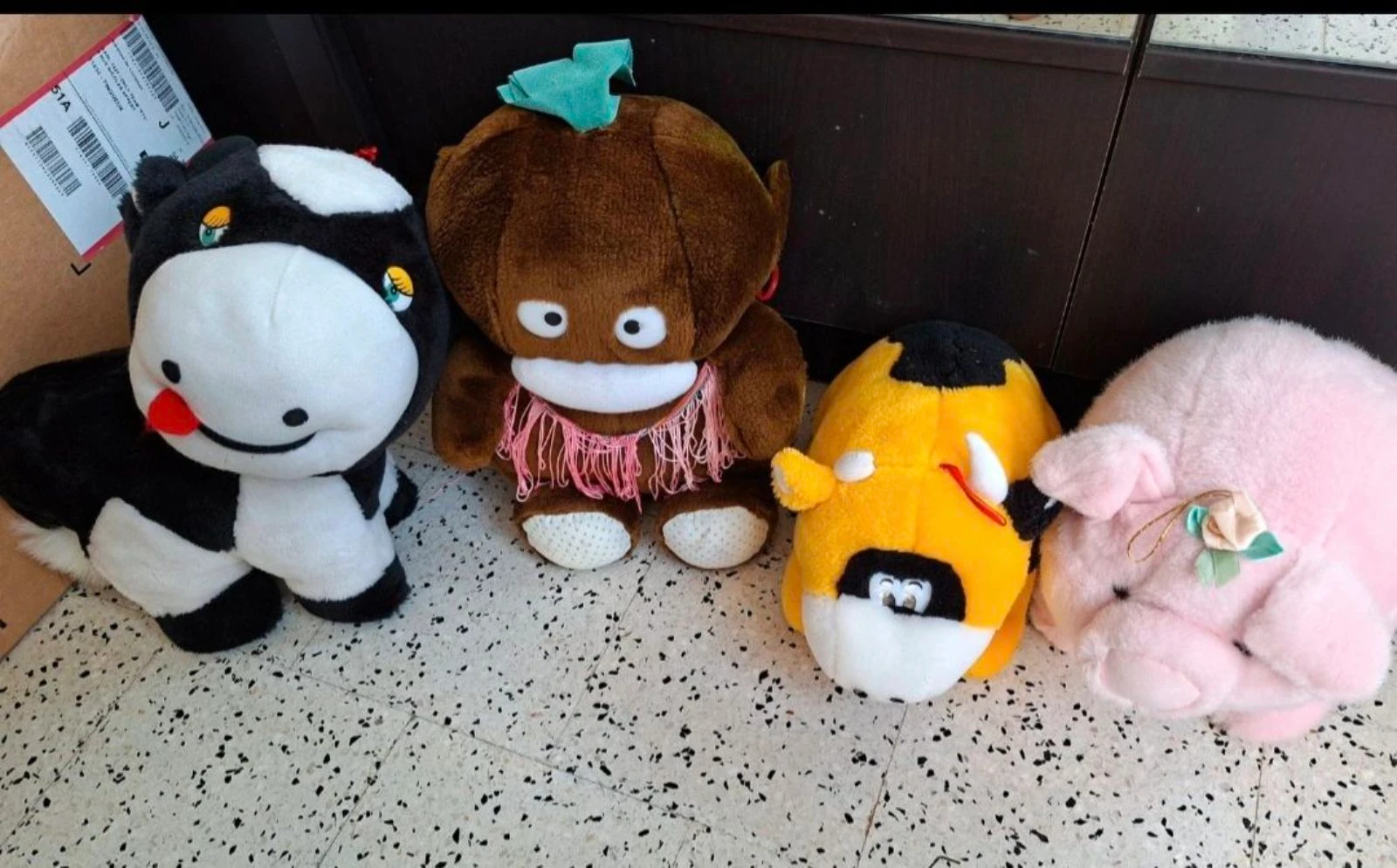 Lots de grosses peluches rigolotes